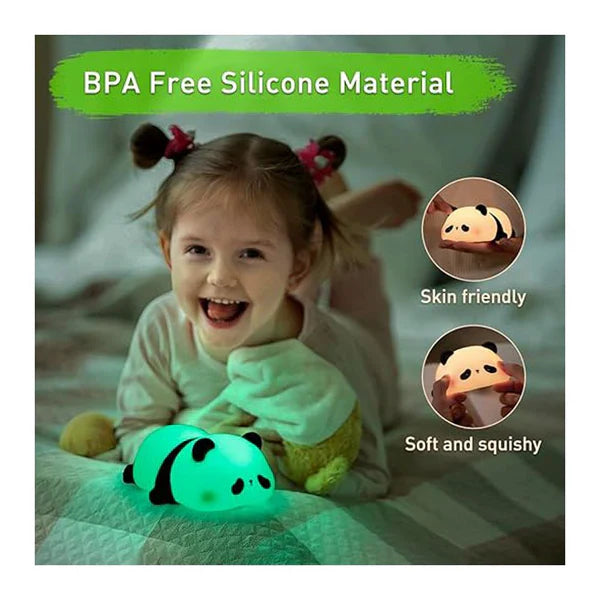 Lazy Panda Silicone Night Light
