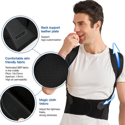 Posture Corrector Belt For Men & Women Back Pain Relief