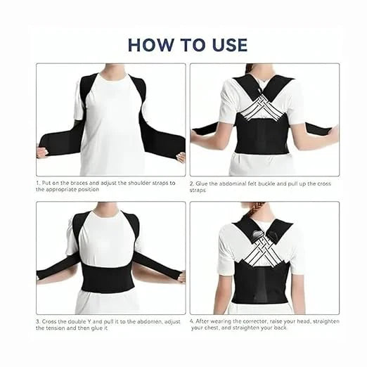 Posture Corrector Belt For Men & Women Back Pain Relief