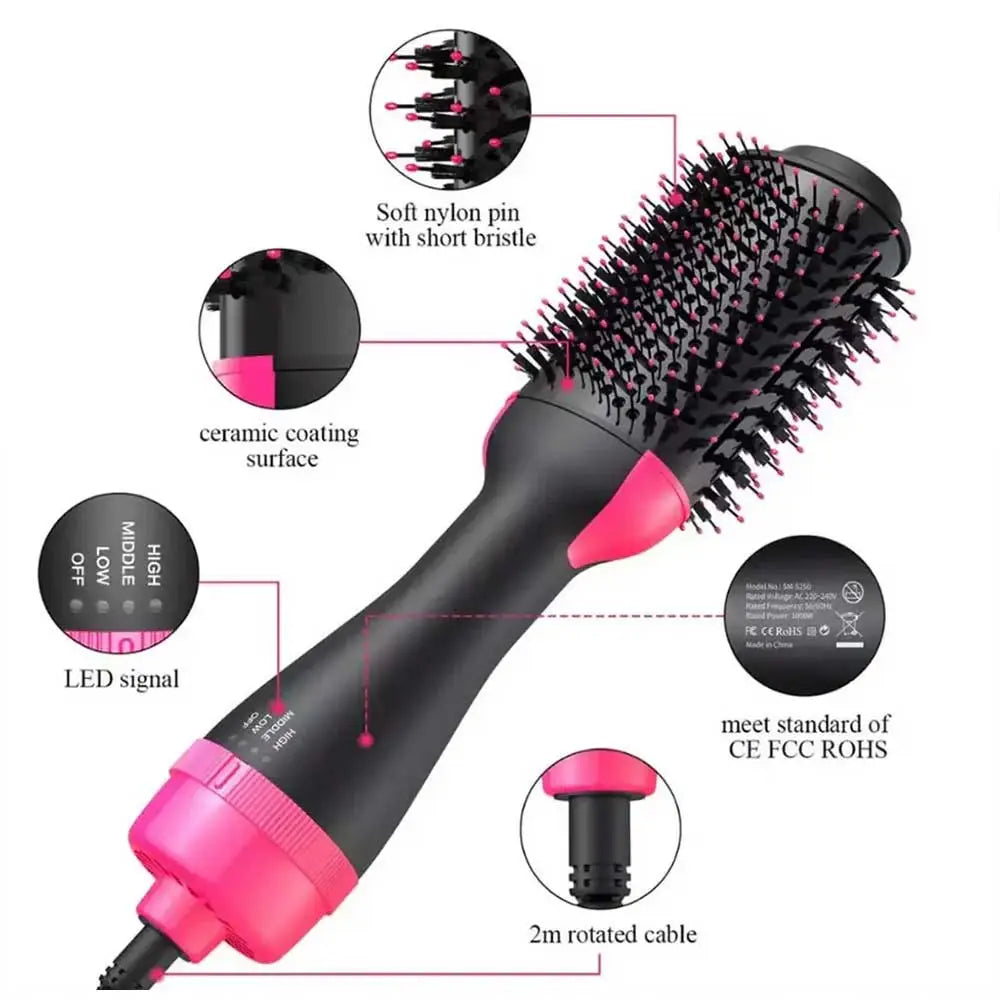 One Step Hair Brush Dryer And Styler