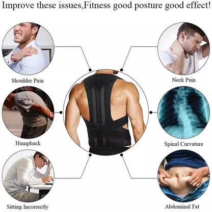 Posture Corrector Belt For Men & Women Back Pain Relief